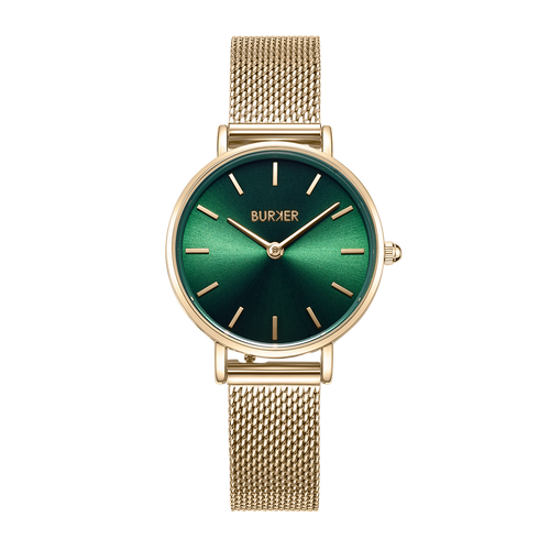 Ruby Petite Gold Green Mesh