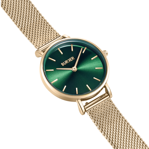 Ruby Petite Gold Green Mesh