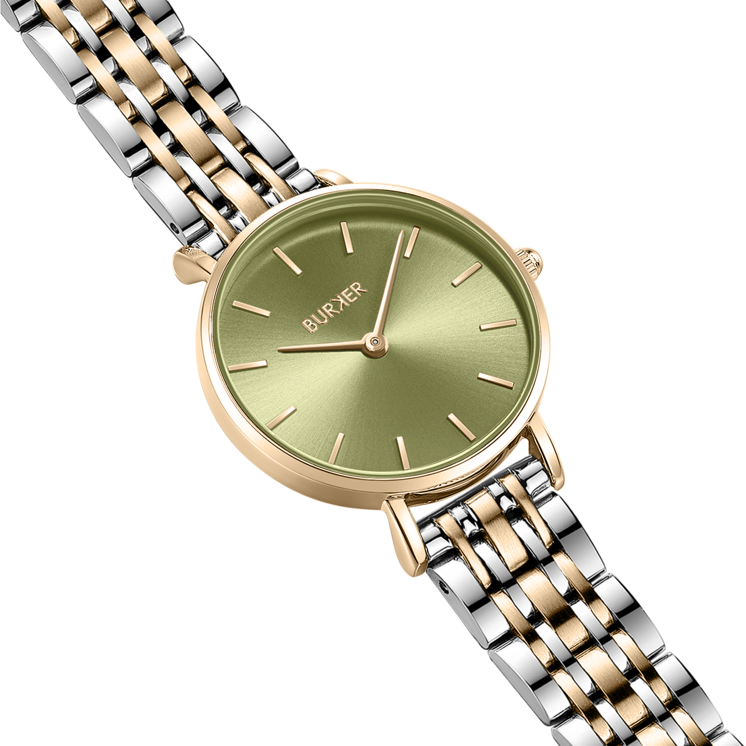 Ruby Petite Gold Silver Olive Green