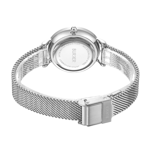 Ruby Petite Silver Black Mesh