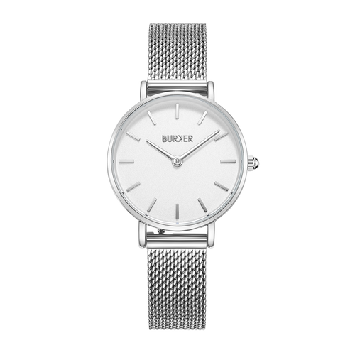 Ruby Petite Silver White Mesh