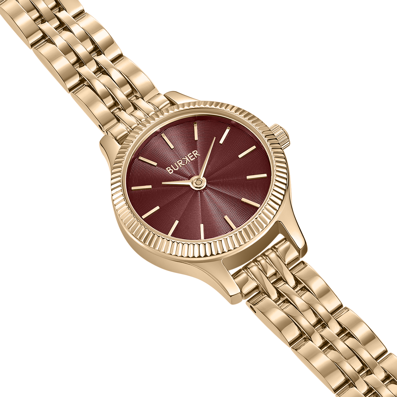 Sophie Gold Burgundy