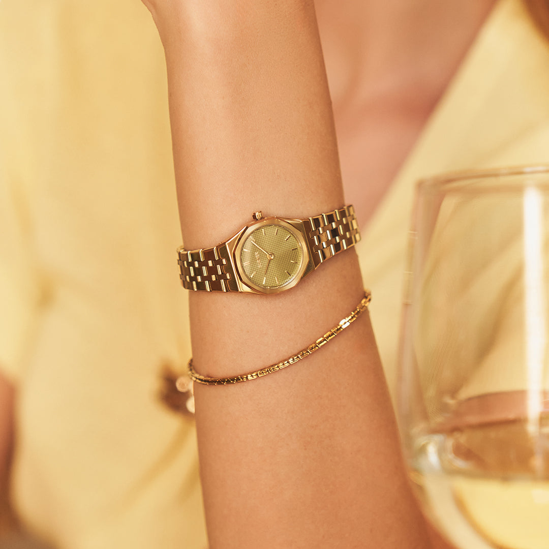 Victoria Gold Olive Green