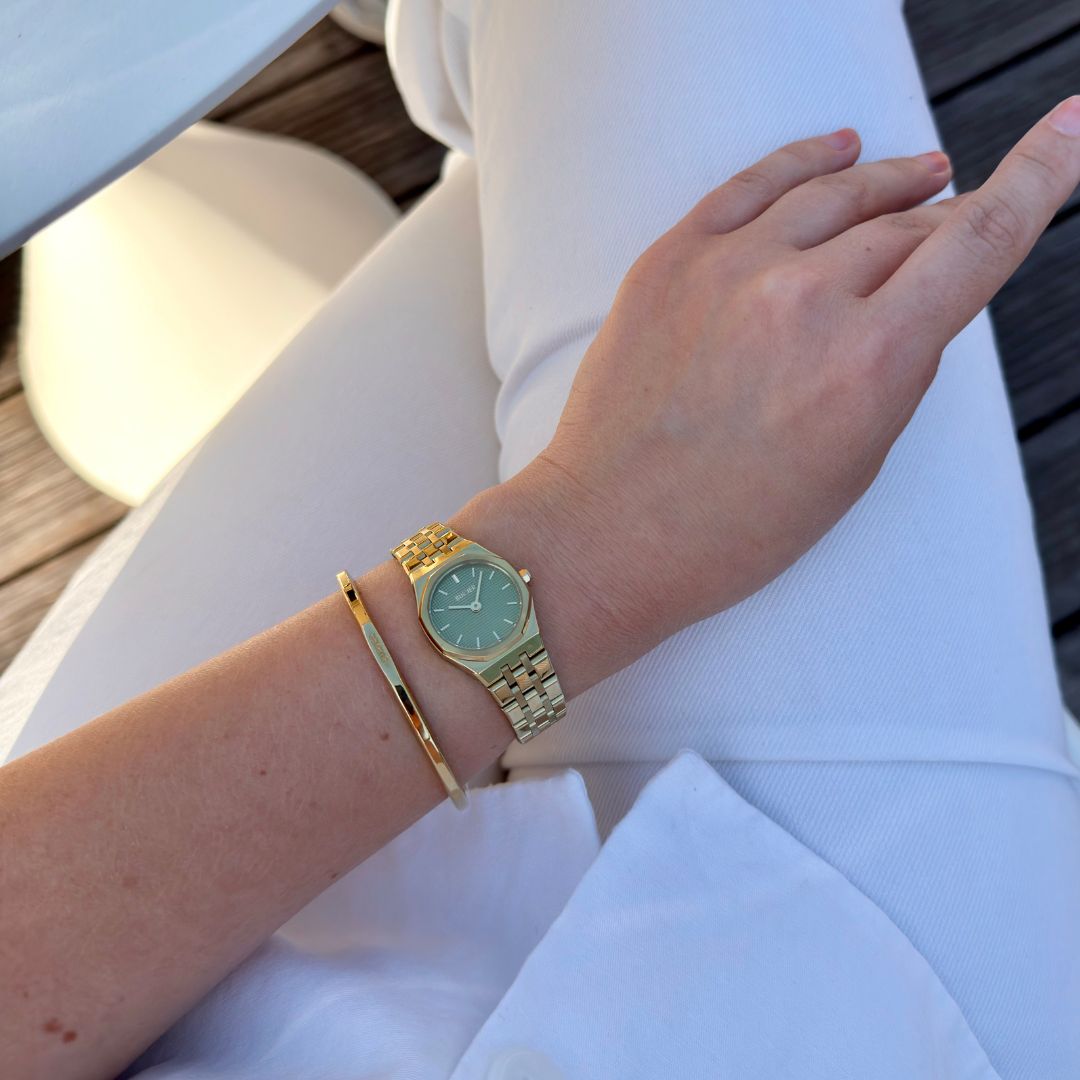 Victoria Gold Olive Green