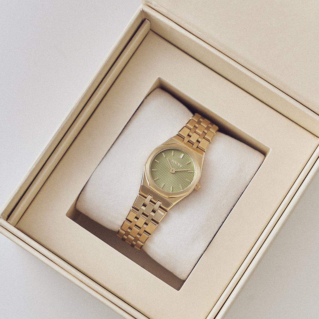 Victoria Gold Olive Green
