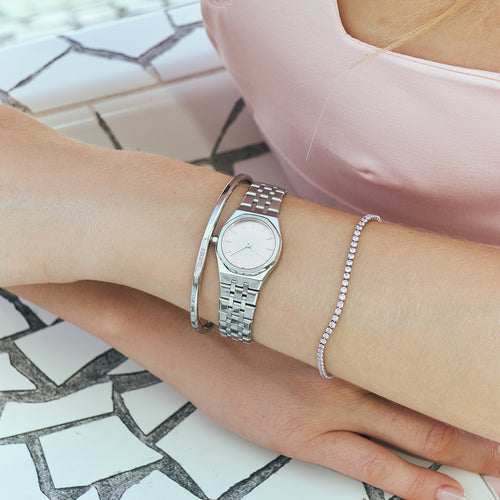 Victoria Silver Pink