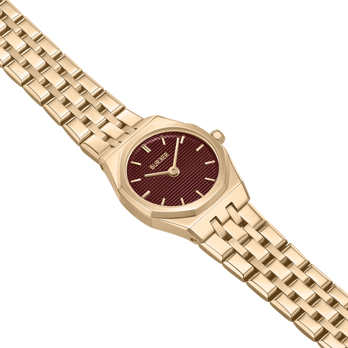 Victoria Gold Burgundy