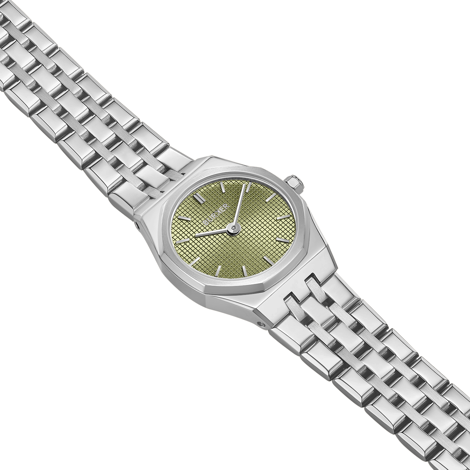 Victoria Silver Olive Green