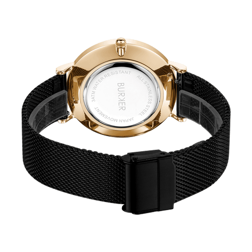 Ruby Black Gold Mesh