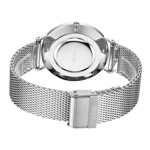 Ruby Silver Black Mesh