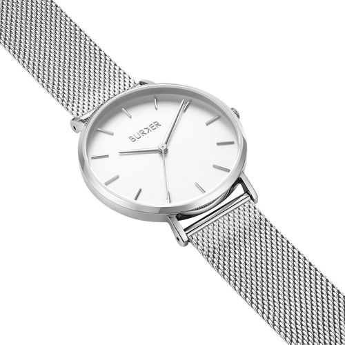 Ruby Silver White Mesh