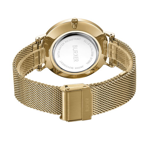 Ruby Gold Black Mesh