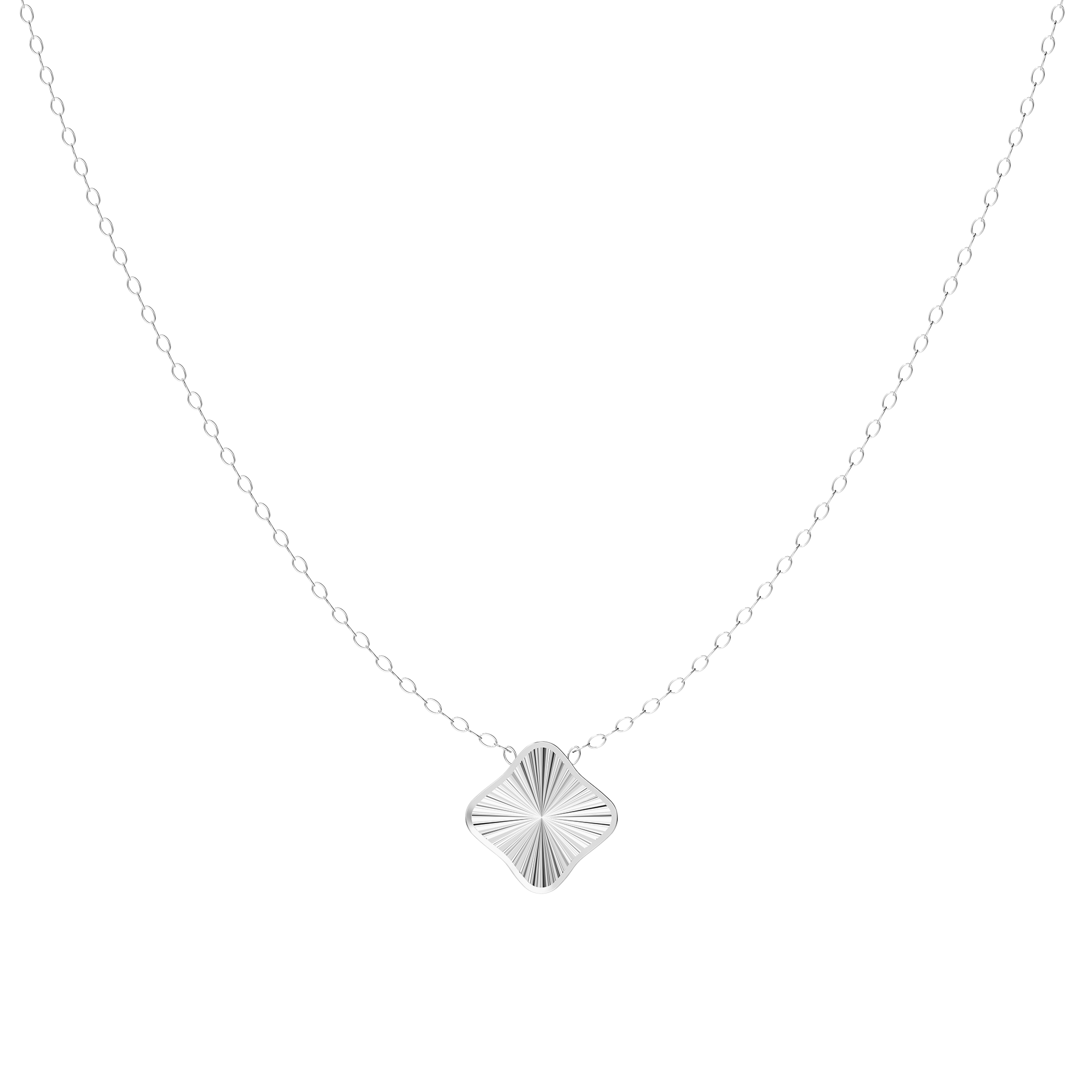 Flora Silver Necklace