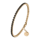 Ava Gold Black Bracelet