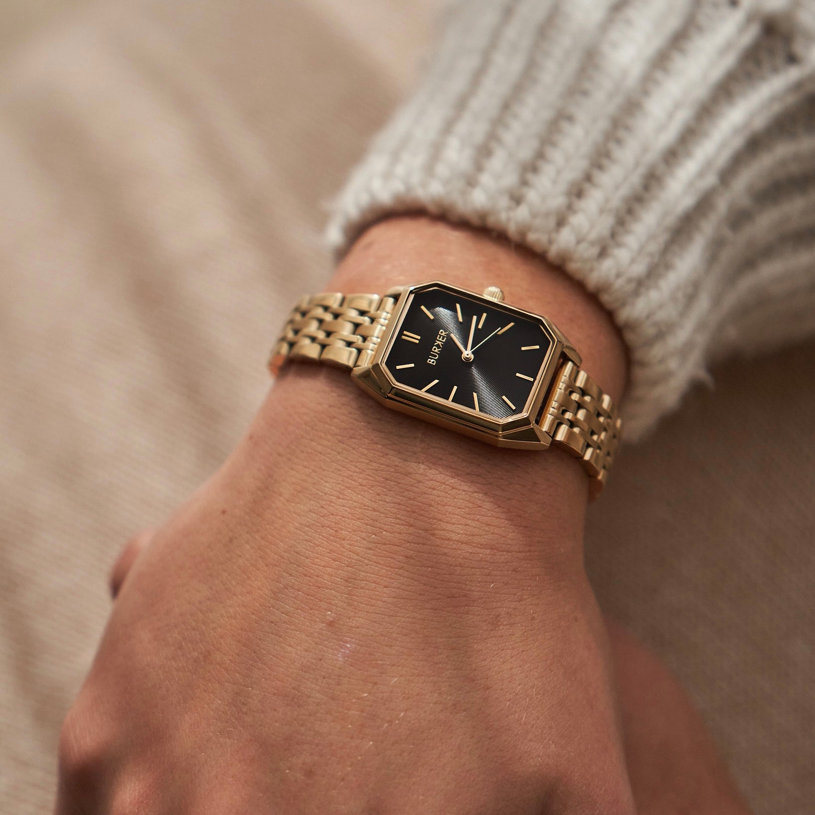 Isabell Gold Black