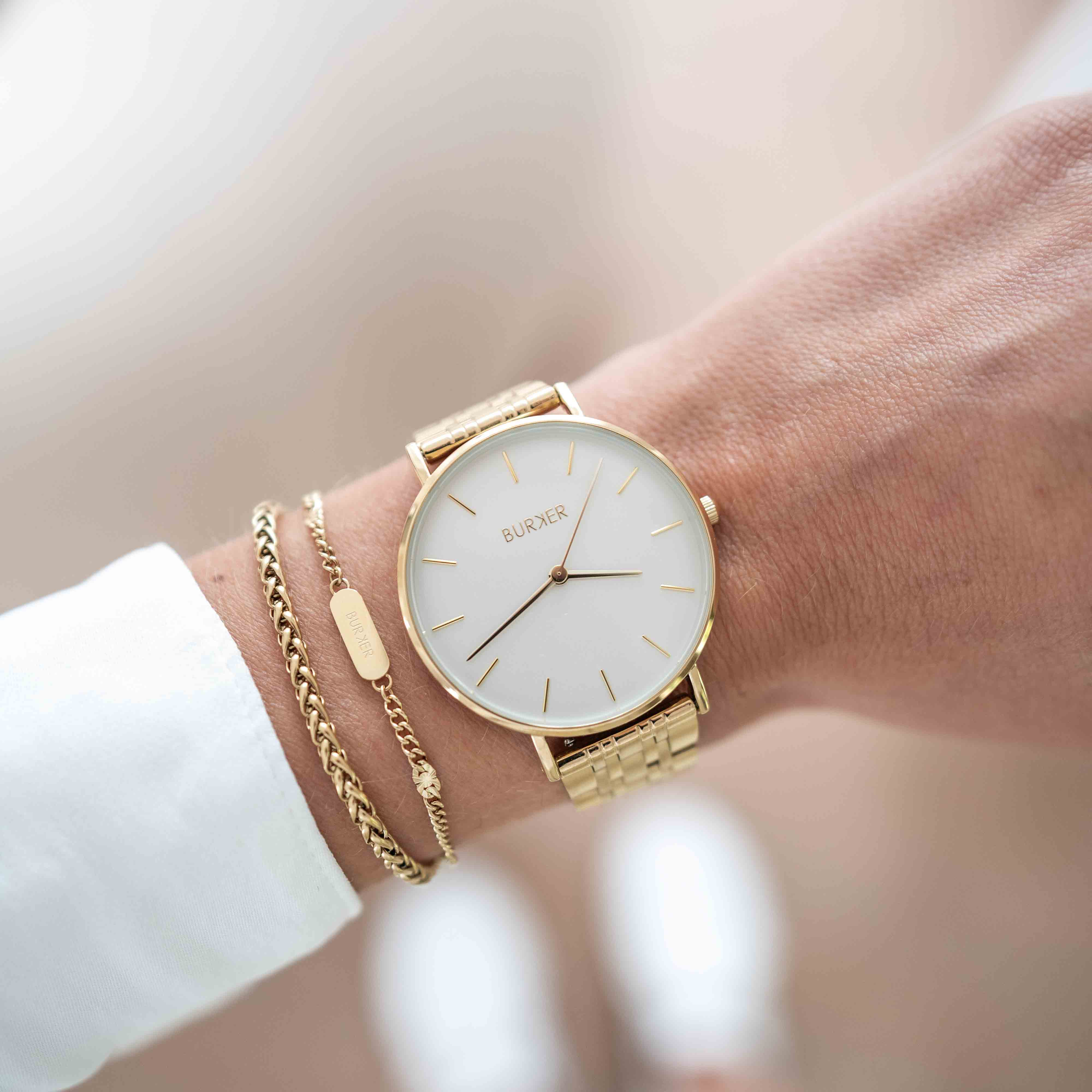 Ruby Gold White