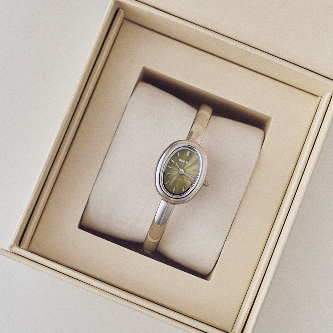 Diana Petite Silver Olive Green