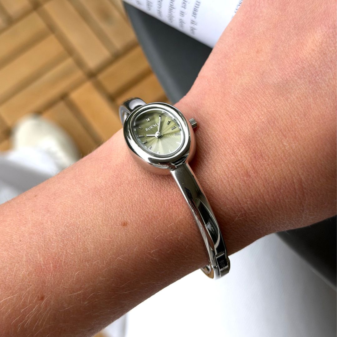 Diana Petite Silver Olive Green