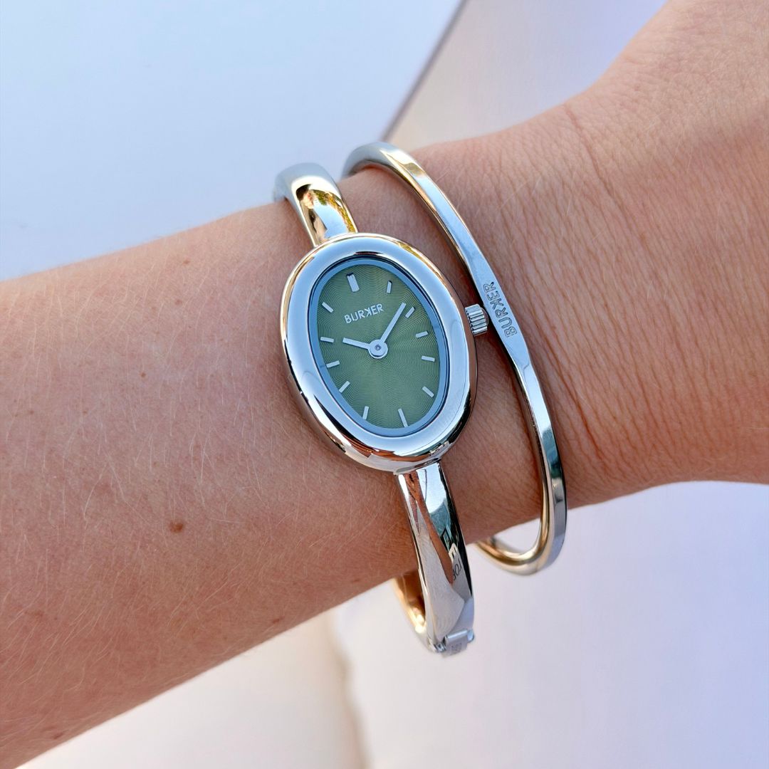 Diana Silver Olive Green