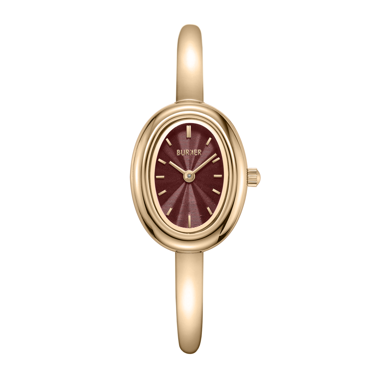 Diana Gold Burgundy