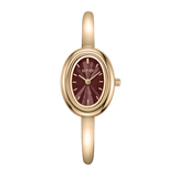 Diana Gold Burgundy