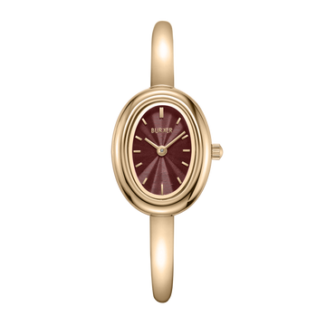 Diana Gold Burgundy