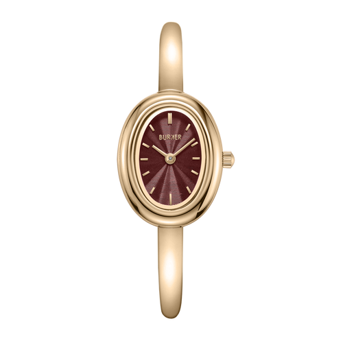 Diana Gold Burgundy