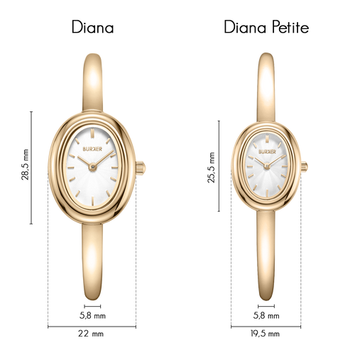 Diana Gold White