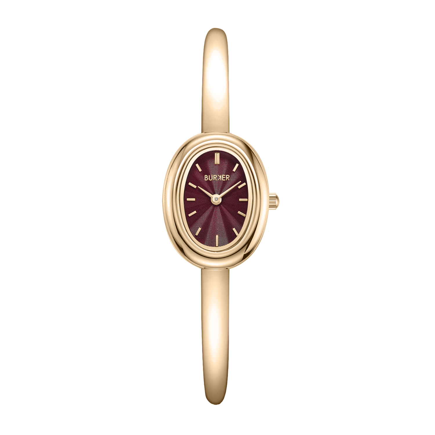 Diana Petite Gold Burgundy