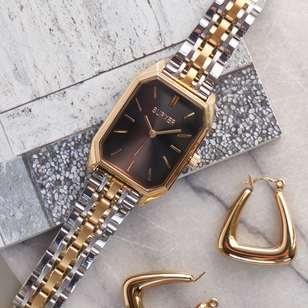 Isabell Black Gold Silver