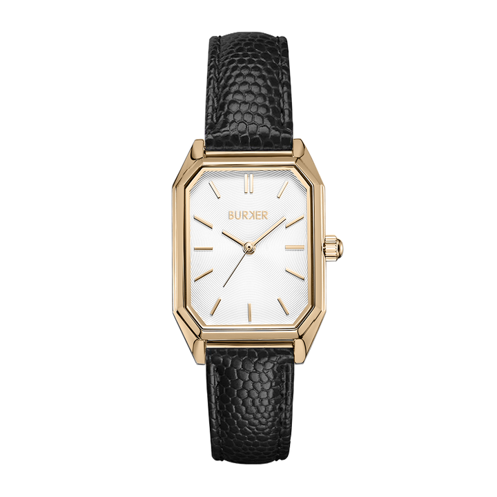 Isabell Gold Black – Burker Watches