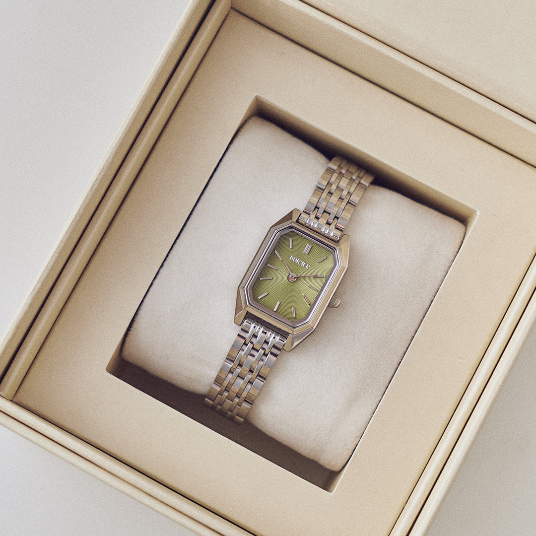Isabell Petite Silver Olive Green