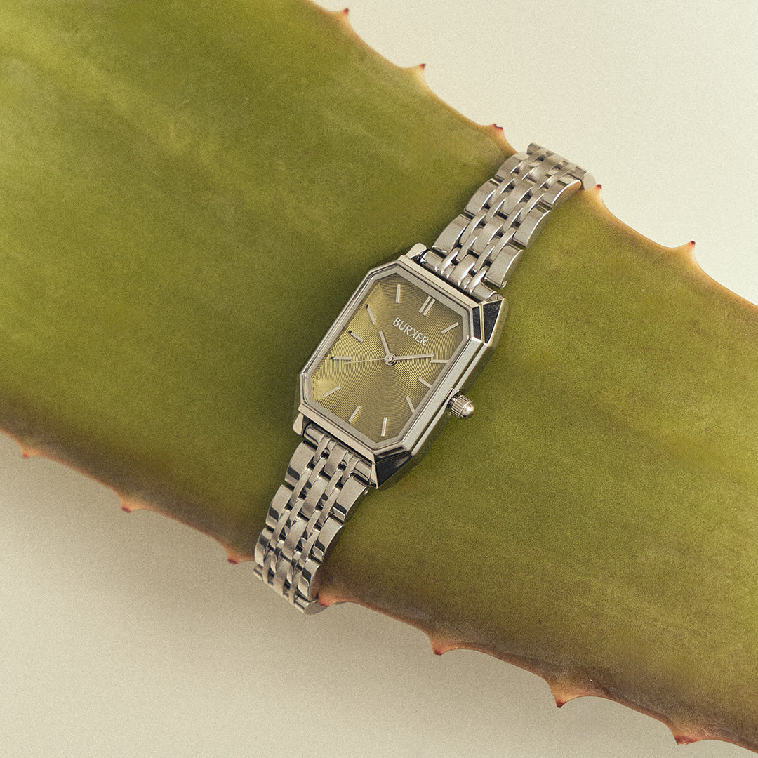 Isabell Silver Olive Green