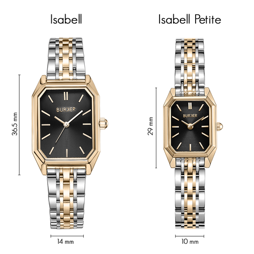 Isabell Petite Black Gold Silver