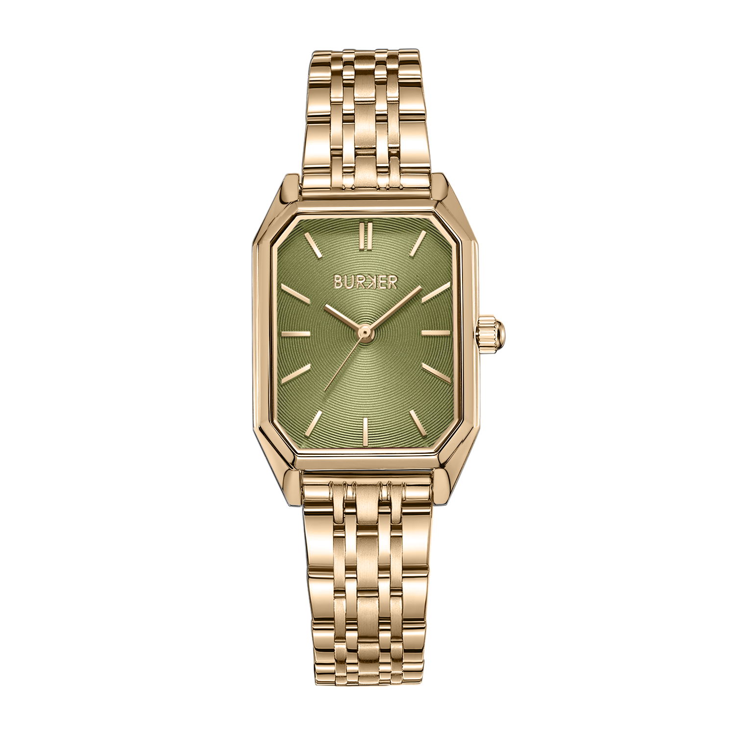 Isabell Gold Olive Green