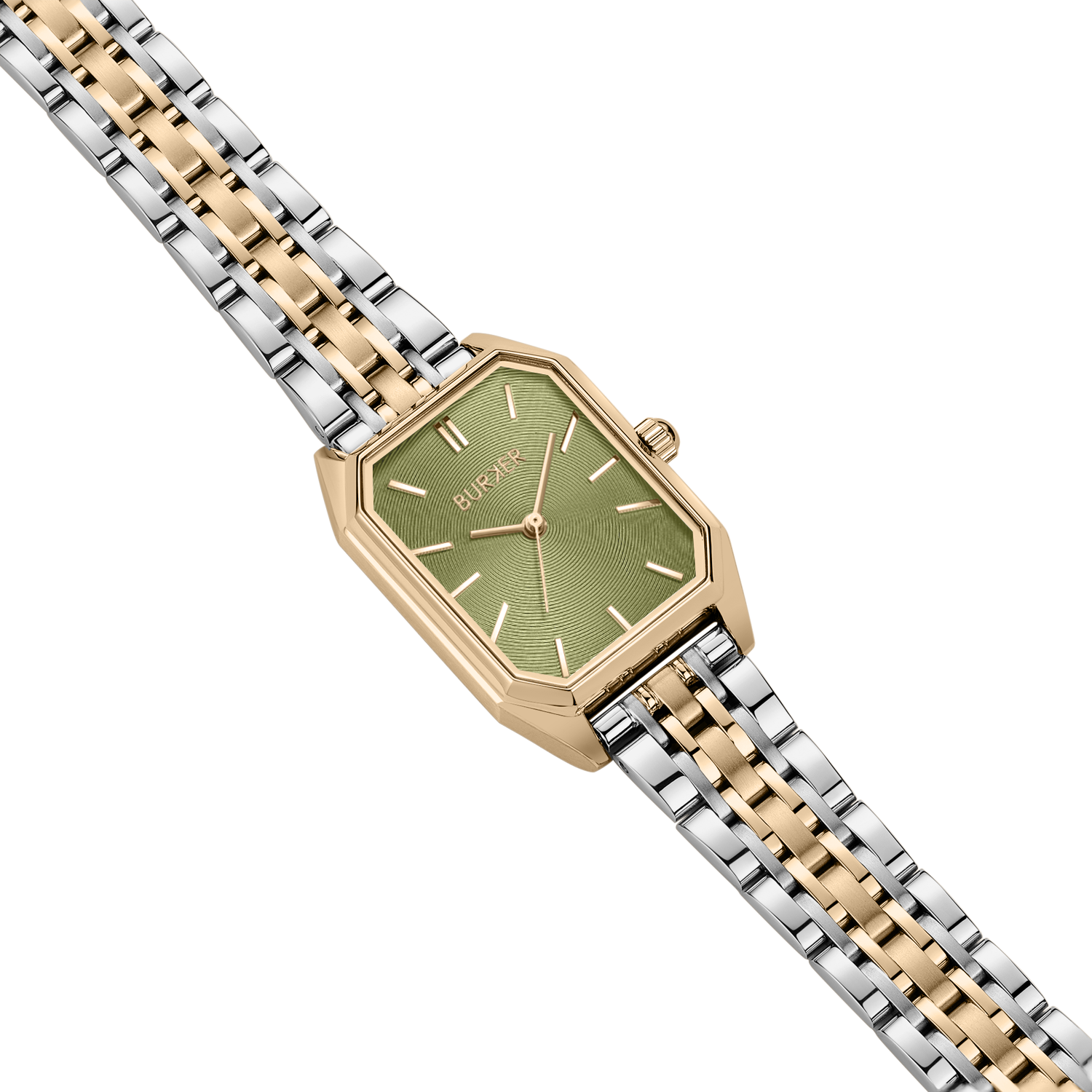 Isabell Gold Silver Olive Green