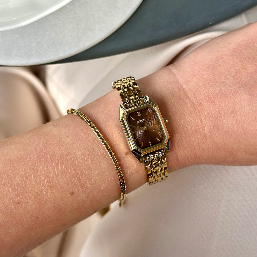 Isabell Petite Gold Brown