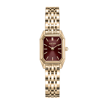 Isabell Petite Gold Burgundy