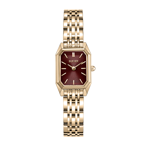 Isabell Petite Gold Burgundy