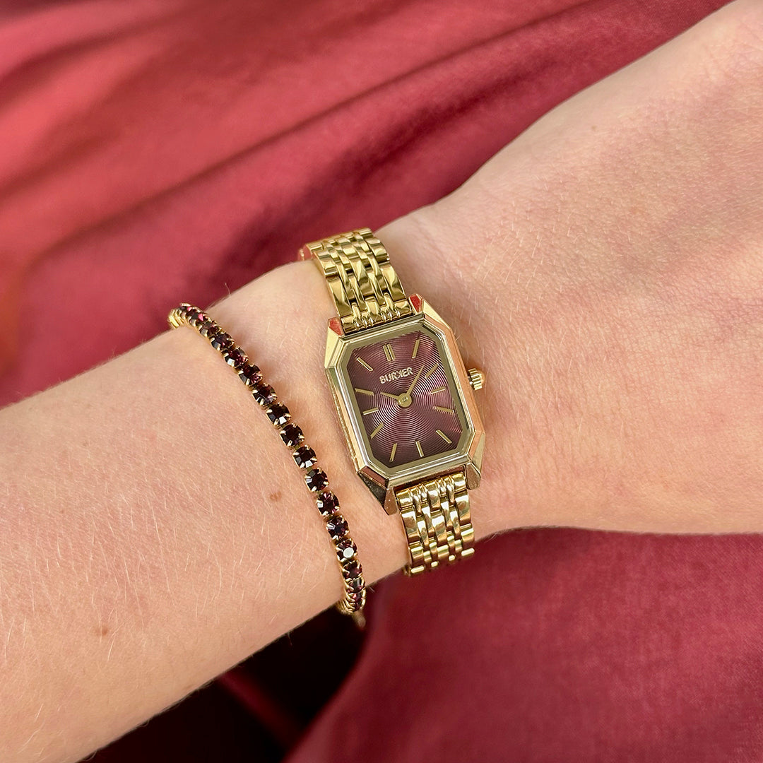 Isabell Petite Gold Burgundy - изображение 6