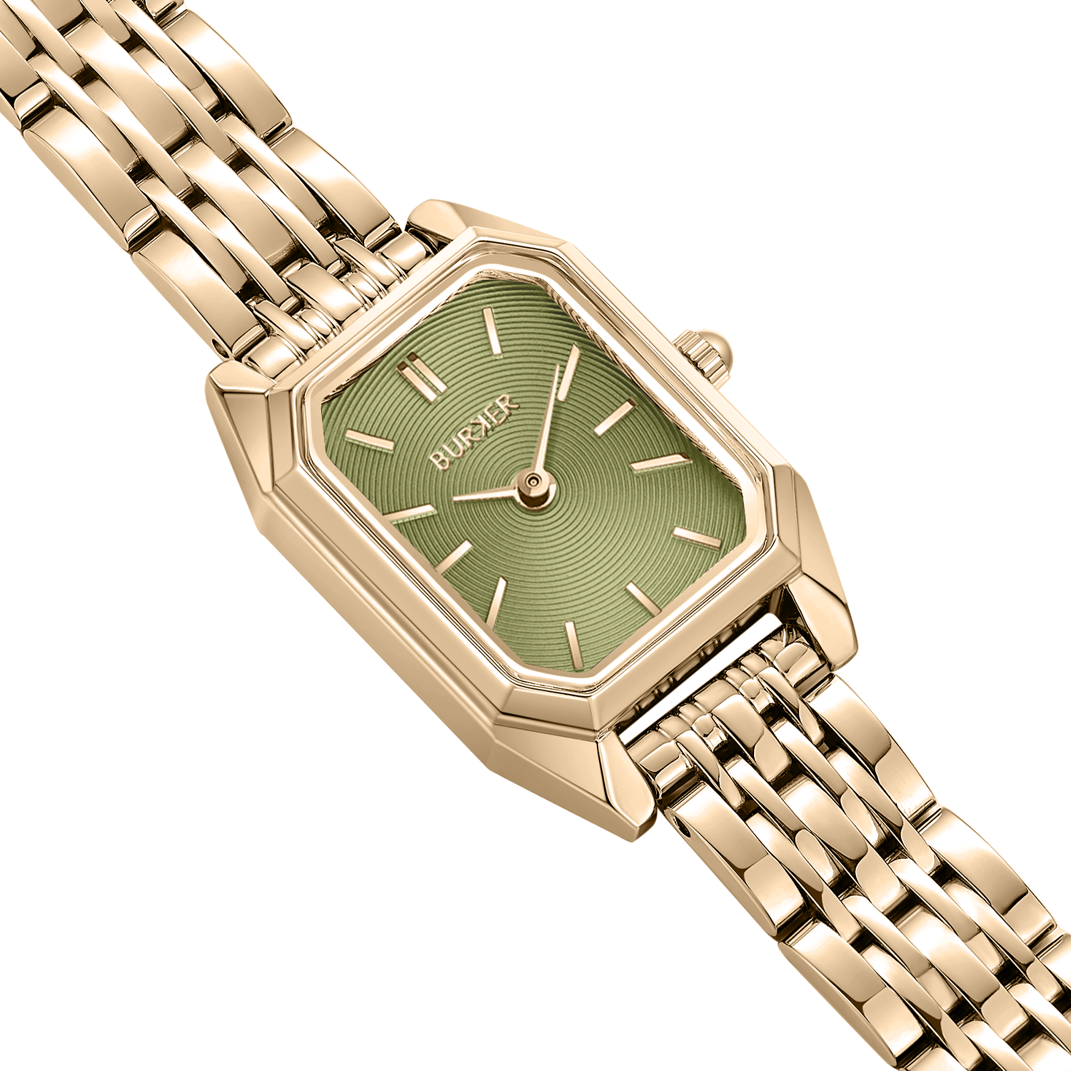 Isabell Petite Gold Olive Green