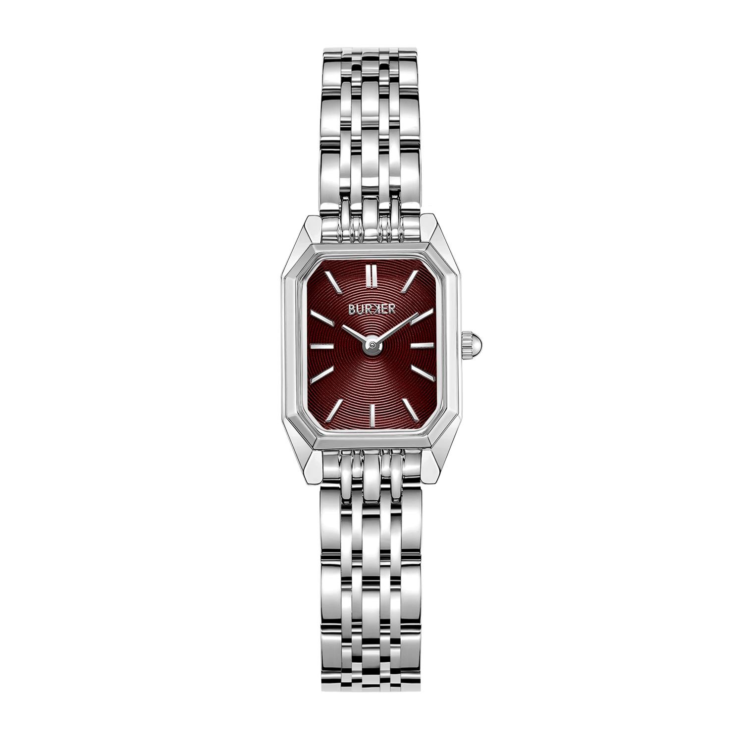 Isabell Petite Silver Burgundy