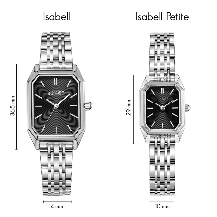 Isabell Silver Black