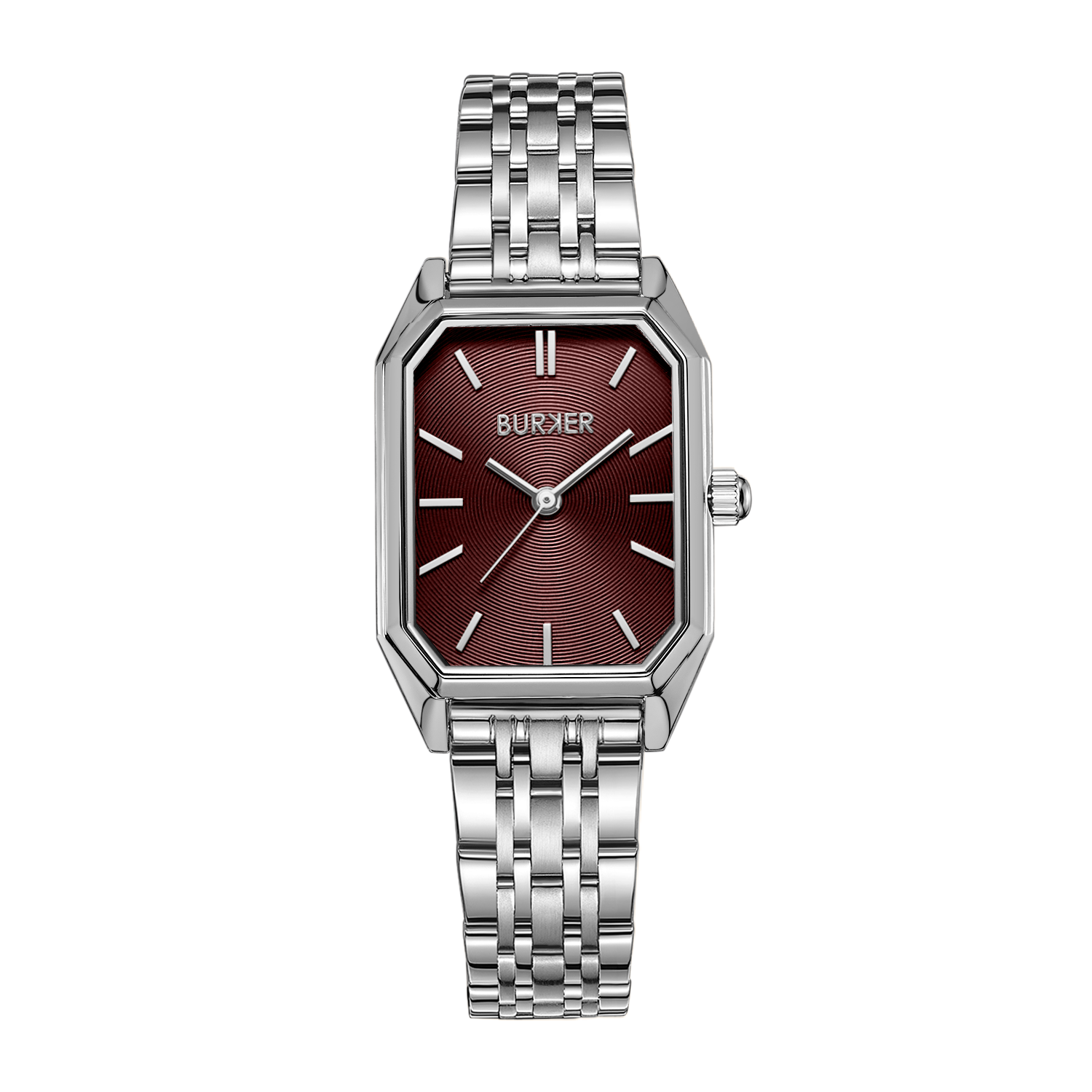 Isabell Silver Burgundy