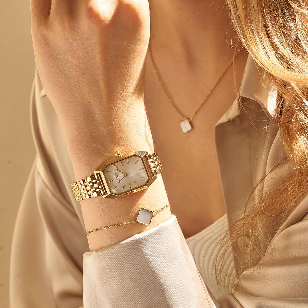 Flora Gold White Set