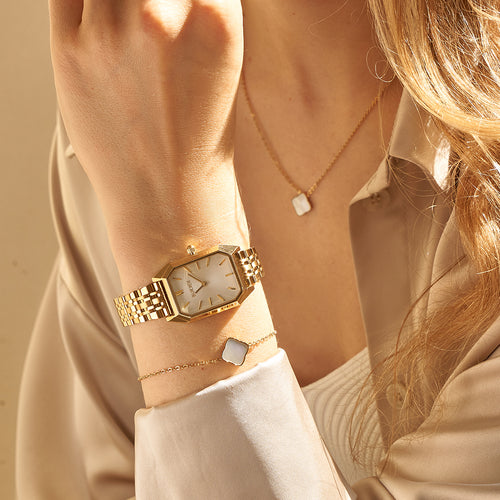 Flora Gold White Set