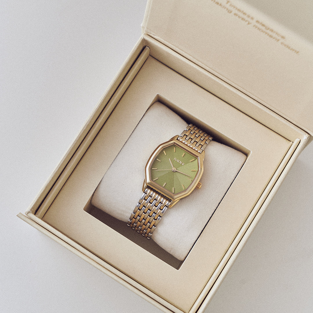 Julia Gold Silver Olive Green