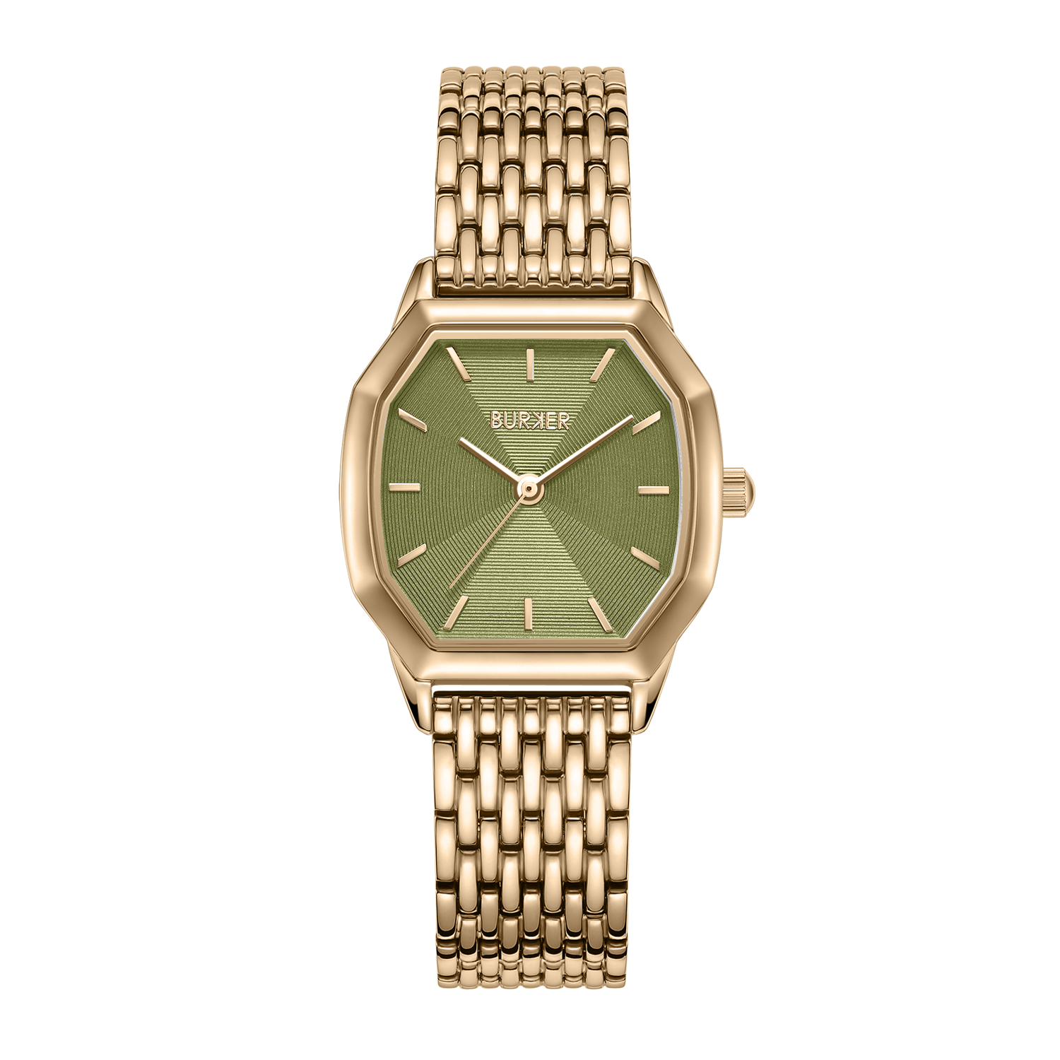 Julia Gold Olive Green