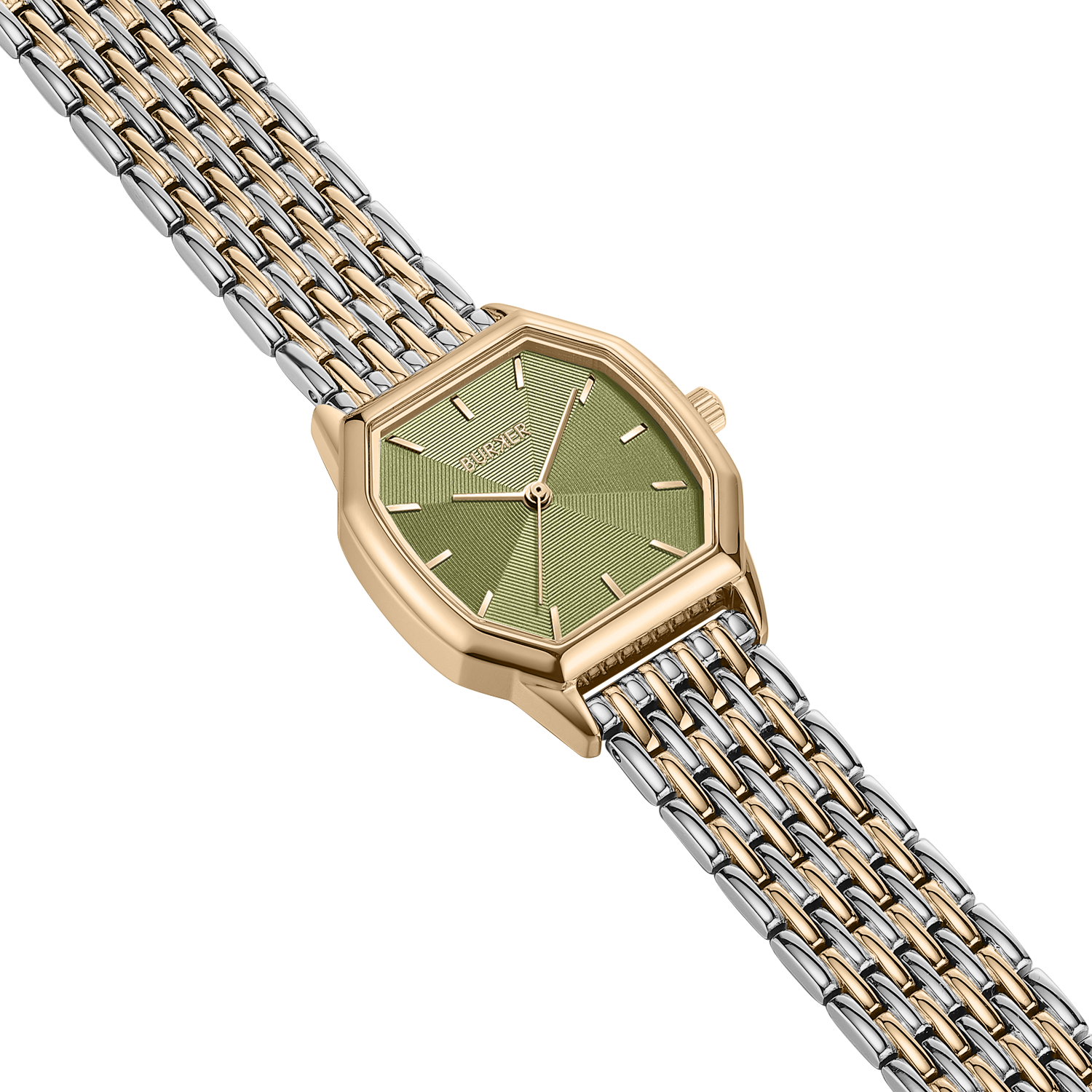 Julia Gold Silver Olive Green