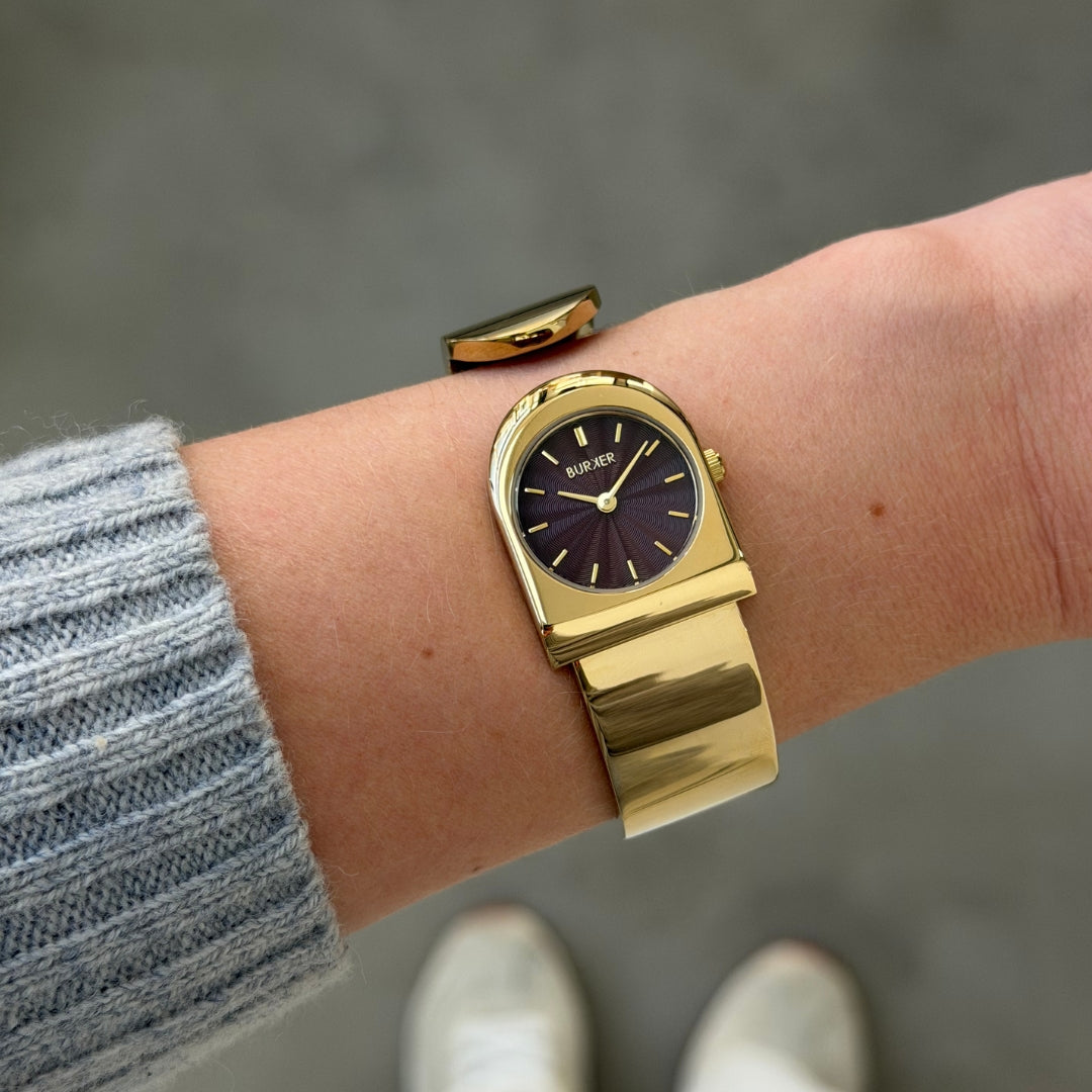 Kate Gold Burgundy
